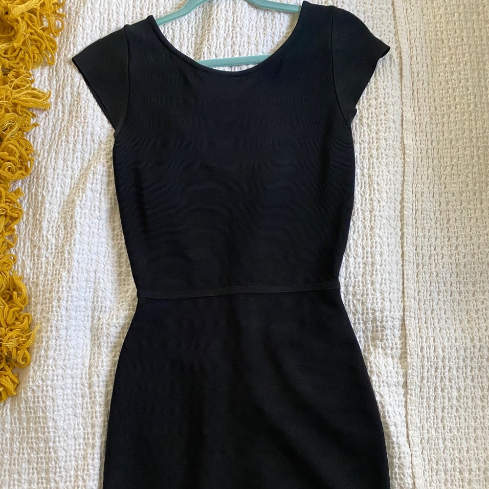 BCBG black minidress